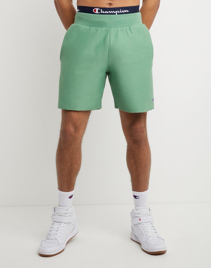 Pantalones Cortos Champion Hombre - Reverse Weave Cut-Off ( Verde ) 1473982-IN